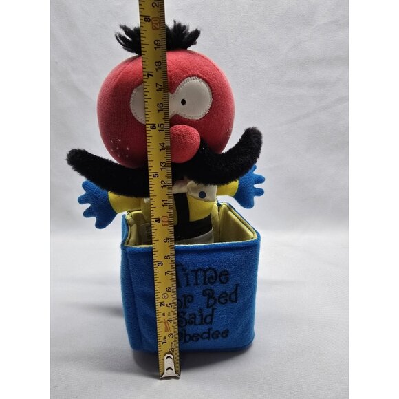 The magic roundabout zebedee jack in the box plush soft toy by golden bear- FLAW - Picture 2 of 13